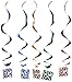 Happy Birthday Whirls   (5/Pkg)