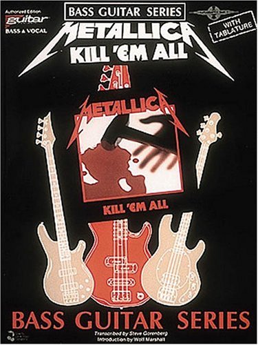 Childrens Toyshop  Books : Metallica: Kill 'Em All: Bass Guitar and Vocal (Play it Like it is)