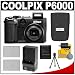 Nikon Coolpix P6000 13.5MP Digital Camera + Coolpix Case + Accessory Kit