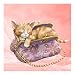 Cute Cat Nap-purr Collectible Kitten Figurine by The Hamilton Collection