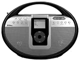 iMode Digital AM/FM Stereo Radio with Docking Station for iPod (Black)