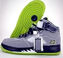 Nike Mens AJF 5 Air Jordan Air Force One Fusion Stealth / Cactus Shoes