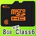 上海問屋オリジナル microSDHC ( マイクロSDHC ) カード 8GB （Class6）　DNF-TSD8192C6の画像