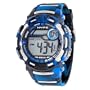 Hype Men's 341009BLBK Chronograph Mixed Blue and Black Digital Sport Watch