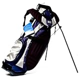 Ergonomix Navy/ Silver Golf 'Ergowalk' Stand Bag