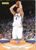 2009 /10 Panini NBA Basketball Card # 233 Nick Collison Oklahoma City Thunder Mint Condition- Shipped In A Protective ScrewDown Display Case!