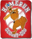 Scooby Doo - "Homerun" Fleece Throw Blanket