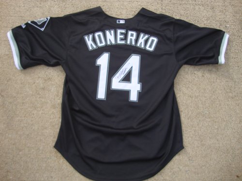Chicago White Sox's PAUL KONERKO Signed Autographed Jersey COA