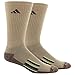 adidas Men's Climacool X 2 Low Cut Socks (2-Pair), Khaki/Chocolate Marl/Slime Green/Real Blue, Large