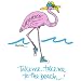 Take Me To The Beach - White Nightshirt in a Bag