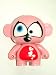 Mini Doll mp3/iPod/computer speaker sound blasting - PINK MONKEY + FREE BONUS micro fiber cloth 6.5 X 5.5 - RANDOM COLOR