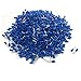 uxcell Blue PVC Sleeve Insulated Pin Crimp Terminals Connector for 21 AWG 1000 Pcs