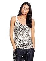 Marc Cain Top (Negro / Blanco)
