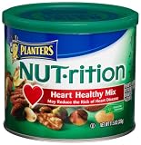 Planters NUT-rition Heart Healthy Mix, 11.5-Ounce Cans (Pack of 3)