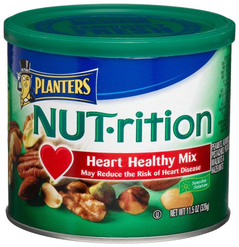 Planters NUT-rition Heart Healthy Mix, 11.5-Ounce Cans (Pack of 3) by Planters