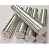 Magnesium Metal Rods (Turned) (5 Pieces) 99.95%, 16mm x 93mm