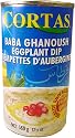 Cortas Baba Ghanoush Eggplant Dip 12.5 oz can (360 grams) Lebannon
