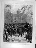 1902 Scotland King Visit Berwick Market-Square Tree