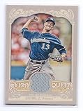 2012 Topps Gypsy Queen Game Used Jersey #ZG Zack Greinke Milwaukee Brewers