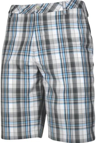 Ashworth Mens Madres Flat Front Plaid Shorts