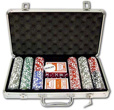 Childrens Toyshop  Electronics : 11.5 g 300 chip poker set