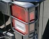 Rampage 88660 Black TailLight Guards
