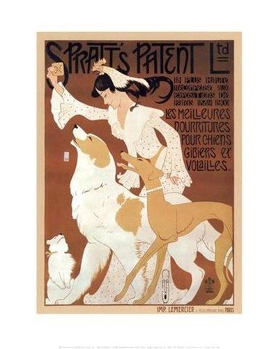 (11x14) Auguste Roubille Spratt's Patent Ltd 1909 Art Print Poster