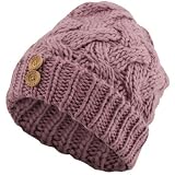 Roxy Double Dare Orchid Haze Juniors Cable Knit Beanie