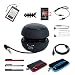 Skque Blaue und Rote Neopren Tasche Case Schutzhülle + Water Splash Resistance Case Wasserwiderstandsfähige Tasche Schutzhülle + 2er Pack Displayschutzfolie + 3er Pack Touchscreen Stylus Stift (rot,schwarz,silber) + Schwarzes Micro USB Kabel + Schwarze Kopfhörer Ohrhörer mit Mikrofon + Fishbone Halter für Kopfhörer + 3.5mm Stereo Audio Kabel + Mini Hamburger Lautsprecher in schwarz für Amazon Kindle Fire 7 Zoll Tablet PC bei amazon kaufen