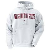 Nike Washington State Cougars White Classic Logo Hoody Sweatshirt