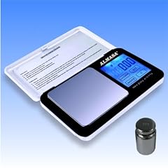 ALMASA MT-7 Feinwaage bis 300g in 0,01g Schritten + 100g Kalibriergewicht, handliche hochpr�zise Digitalwaage/Taschenwaage/Goldwaage/M�nzwaage/K�chenwaage. Farbe: silber