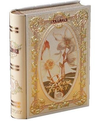 Basilur Pure Ceylon Green leaf tea with amaranth, white rum 