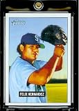 2005 Bowman Heritage # 43 Felix Hernandez Seattle Mariners Baseball Card