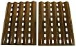 Porcelain Steel Heat Plates For Brinkmann and Charmglow Grills (Set of 2)
