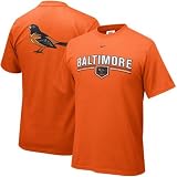 Nike Baltimore Orioles Orange Arched Date T-shirt