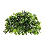 GGG 人工プラスチックミラノシミュレーション草玉葉 グリーングラスランタンボール パーティーホーム装飾植物