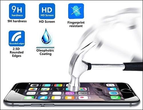 Fulcrum's Apple iPhone 6 Nanometer Glass Membrane Tempered Glass Screen Protector