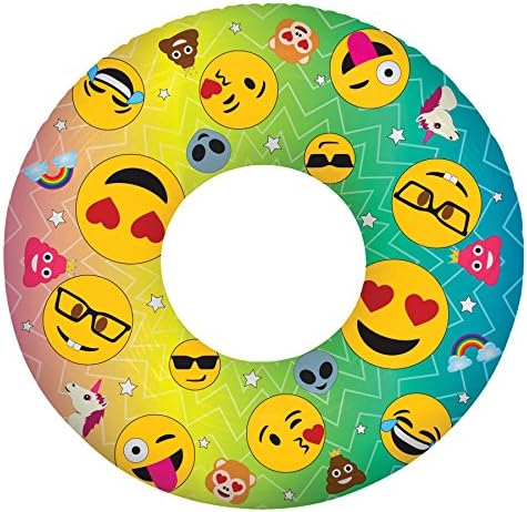 Emoji Swim: Donut Pool Rings (Choose Different Emoticons) | Style = UNICORNS!!!