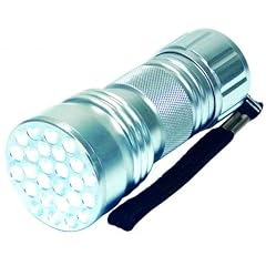 21xUV LED Taschenlampe ALU Leuchte Lampe Schwarzlicht