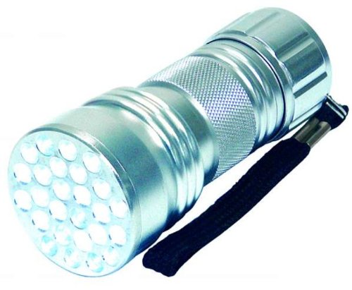 21xUV LED Taschenlampe ALU Leuchte Lampe Schwarzlicht 