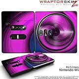 DJ Hero Skin Alecias Swirl 01 Purple fits Nintendo Wii DJ Heros (DJ HERO NO ....