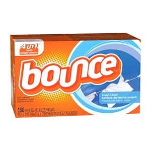 Bounce Fresh Linen Sheets, 160-Count