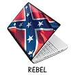 Netbook Skins Fits Acer, Asus, MSI, HP, Samsung - Rebel