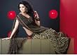 Akshi Printed Georgette Saree / Sari fabric for casual wear