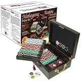 Trademark Poker 500-Piece Dice Chip Set in Mahogany Case