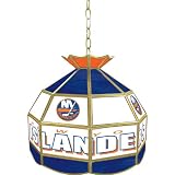 Best Quality NHL New York Islanders Stained Glass Tiffany Lamp - 16 inch