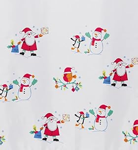 Santa Shower Curtain