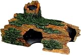 518LkPnQVXL. SL160  Exotic Environments Hollow Log Aquarium Ornament