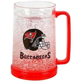 Tampa Bay Buccaneers 16oz Crystal Freezer Mug by 