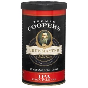 Thomas Coopers Brewmaster Selection, IPA, India Pale Ale Hopped Malt Concentrate, 3.75-Pound Can